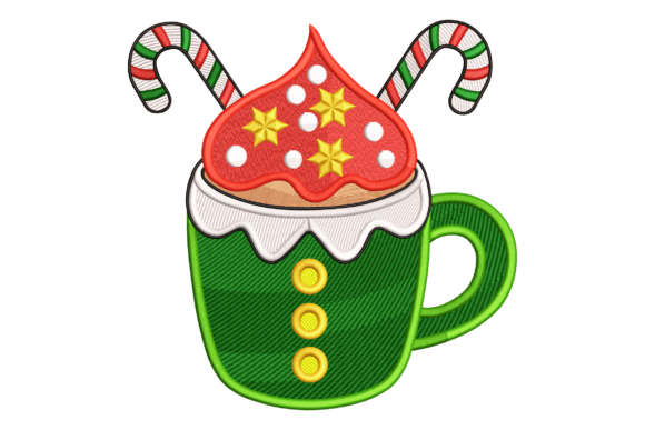 Christmas Mug Embroidery Design Review