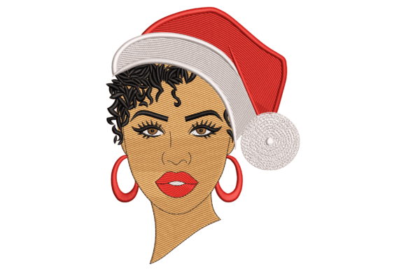 Santa Hat Girl: A Seasonal Embroidery Review