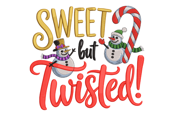 Sweet but Twisted: A Holiday Embroidery Review